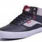 VANS OTW COLLECTION BEDFORD LS BLACK MOON WHITE RED SHOES MENS SZ 7.5 LEATHER