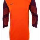 NIKE CONFIDENCE Men's Soccer Shirt XL EXTRA LARGE 3/4 SLEEVE GOALKEEPER ORANGE