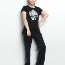 NIKE WOMENS BA DUNK A DUNK TEE T SHIRT M MD MED DRI FIT STAY COOL 433328 BLACK