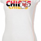 REEBOK KANSAS CITY CHIEFS WOMENS TANK TOP M MEDIUM T SHIRT ASTRONOMY CAP SLEEVE