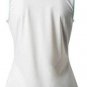 adidas Women's Colorblock Sleeveless Golf Top Dark Navy L Large