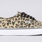 NEW VANS AUTHENTIC VAN DOREN MENS 3.5 4 WOMENS 5 5.5 LEOPARD SHOES BLUE NIB