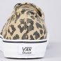 NEW VANS AUTHENTIC VAN DOREN MENS 3.5 4 WOMENS 5 5.5 LEOPARD SHOES BLUE NIB