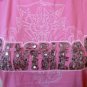 NEW FLORIDA PANTHERS NHL DAZZLE TEE WOMENS CAP SLEEVE FITTED T SHIRT LARGE LG L