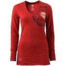 ADIDAS NEW YORK RED BULLS SOCCER BURNOUT LONG SLEEVE WOMENS L LG MLS T SHIRT NEW