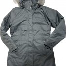 WOMENS XL Columbia APRES ARSON II DOWN LONG INSULATED WARM WINTER JACKET GREY