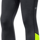 Gore Bike Wear Men's R3 Thermo Tights Black/neon Yellow Small RUNNING CYCLING