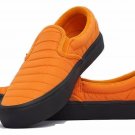 Vans Slip-On Lite (Quilted) Russet Orange/Black Size US 7.5 Men's VN0A2Z63UD0