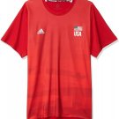 Men's USA Volleyball Adidas T-shirt Primeblue Red Sz. SMALL S New W/Tags FK1022