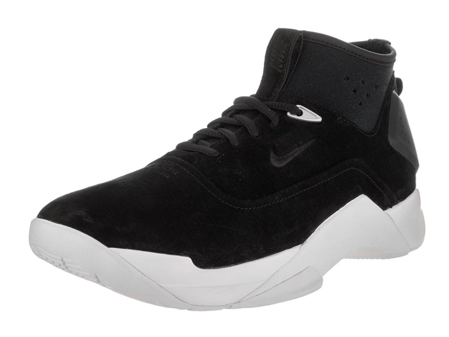 NIKE Men's sz size 7 Hyperdunk Low Lux Basketball Shoe BLACK WHITE 864022 001