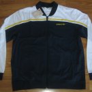 NEW UMBRO STEVENSON PANELED TRACK JACKET XXL 2XL NAVY WHITE $65.00 NWT YELLOW
