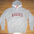 NEW TEXAS A&M AGGIES HOODED SWEATSHIRT MAJESTIC NCAA XL XLARGE GREY GRAY