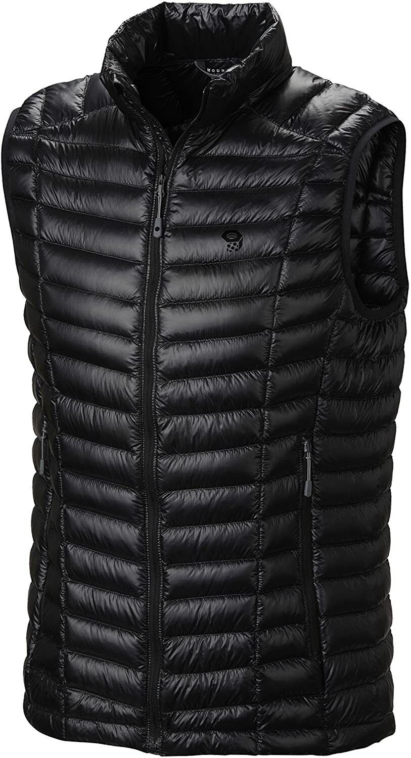 Mountain Hardwear Ghost Whisperer Down Vest JACKET MENS BLACK XXL 2XL AW17 $245