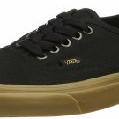 Vans Unisex AUTHENTIC LIGHT GUM BLACK Skate Shoes Mens 7.5 NEW SK8