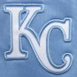 Women's SMALL SM S Nike Light Blue Kansas City Royals Track Jacket $75 RETAIL