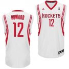 NEW ADIDAS SWINGMAN DWIGHT HOWARD HOUSTON ROCKETS JERSEY YOUTH S WHITE REV 30