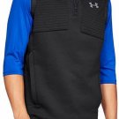 Under Armour Men's M IL Ace Cage Vest Hoodie Black 1317270 Men’s Medium New $100