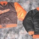 REEBOK CLEVELAND BROWNS REVERSIBLE JACKET COAT Y L NEW