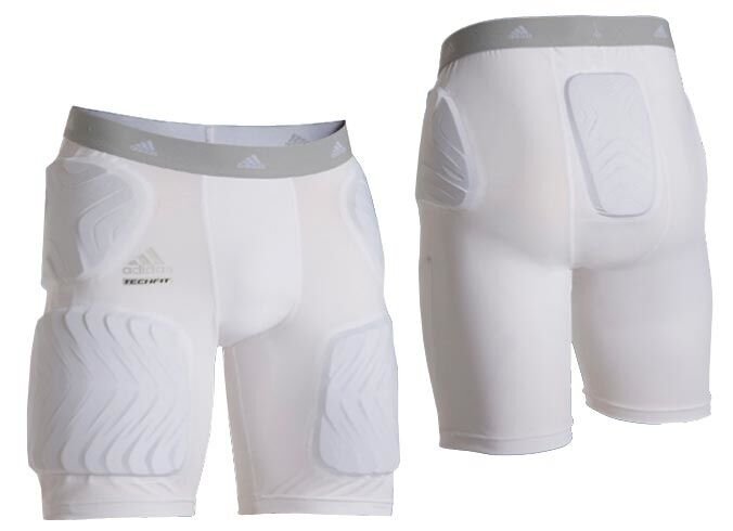 ADIDAS CLIMACOOL TECH FIT SHORTS 5 PAD FOOTBALL PADDED BASKETBALL 2XL XXL MOVED