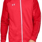 Under Armour UA Knit Warm-Up Red Full Zip Jacket 1327203-600, Men’s 3XL NEW