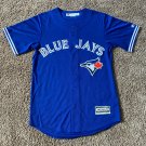 NEW Majestic MLB Toronto Blue Jays Cool Base Blue Blank Jersey Men's Size S XXL