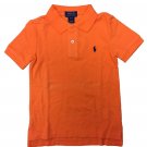 BOYS Polo Ralph Lauren Mesh Polo Shirt Short Sleeve Resort Orange 6M 24M 3T