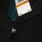 NEW PERRY ELLIS FULL Zip SHIRT TOP Jacket S SMALL SM BLACK $79.50 LONG SLEEVE