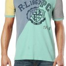 Ralph Lauren Polo Men's Classic Fit Cotton Mesh Patchwork Polo Shirt, Multi S XX