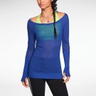 Women's Nike Signal Mezzo Long Sleeve Shirt NWT Size XS blue 614884 480 RUNNING