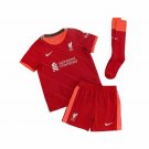 Nike Kid's Liverpool FC 2021/22 Home DB2544-688 Gym Red/Fossil S SMALL Brand New