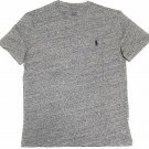 Polo Ralph Lauren Crew Neck Modern Classic-Fit T-Shirt Mens Grey Heather S small