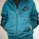 NIKE LIMITLESS KIDS TT TRACK TOP JACKET S SMALL SM GREEN BLACK FULL ZIP 531736