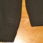 NEW CHAPS KNIT SWEATER COTTON BROWN 100% COTTON MEDIUM M MED MD $69.50 KNITTED