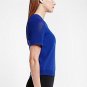 NIKE TECH KNIT TOP WOMEN'S TOP Training T-Shirt 728679 BLUE NEW TOP SMALL S