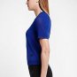 NIKE TECH KNIT TOP WOMEN'S TOP Training T-Shirt 728679 BLUE NEW TOP SMALL S