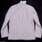 VINCE White Thin Black Blue Stripe SPORT COAT Casual Dress JACKET $395 NWT L LG