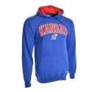 Kansas Jayhawks Huddle Up Hoodie (Blue) M XL XXL HOODED SWEATSHIRT NEW NWT