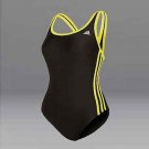 Adidas Solid Infinitex Splice EX  BACK YELLOW BLACK SZ 24 GIRLS AWX8710 NEW nwt