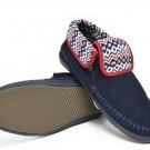 AMPUTEE RIGHT SHOE ONLY MOHIKAN NORDIC BLUE WOMENS SZ 5.5 SURF SIDERS MOCCASINS
