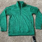 99$ RETAIL adidas Athletics Team Issue 1/4 Zip Long Sleeve D79194 GREEN M XL NEW