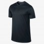 NIKE SHORT SLEEVE CREW NECK SPHERE MENS TRAINING RUNNING SHIRT TOP BLACK 588680