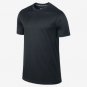NIKE SHORT SLEEVE CREW NECK SPHERE MENS TRAINING RUNNING SHIRT TOP BLACK 588680