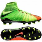 Nike Jr Hypervenom Phantom 3 DF FG BOYS 4Y 882087-308 Soccer Hi Orange CLEATS