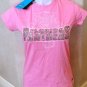 NEW FLORIDA PANTHERS NHL DAZZLE TEE WOMENS CAP SLEEVE FITTED T SHIRT MEDIUM MED