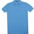 Men's Polo Ralph Lauren CLASSIC Fit Mesh PONY Shirt Short Sleeve Marine Heather