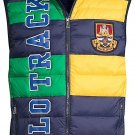 Polo Ralph Lauren Men's Packable Color Block Graphic Down Vest, Large L lg new