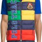 Polo Ralph Lauren Men's Packable Color Block Graphic Down Vest, Large L lg new