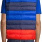 Polo Ralph Lauren Men's Packable Color Block Graphic Down Vest, Large L lg new