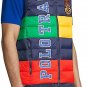 Polo Ralph Lauren Men's Packable Color Block Graphic Down Vest, Large L lg new