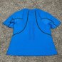 Under Armour Virgin Galactic RUSH Womens Short Sleeve Shirt Blue Size S M1359710